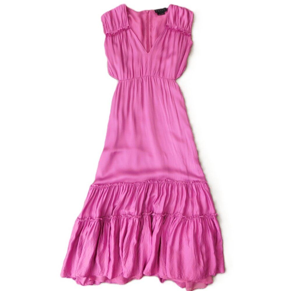 Hatch Esme Cut Out Dress | Purple | Midi | Maternity | VGUC | Size 1 / Small